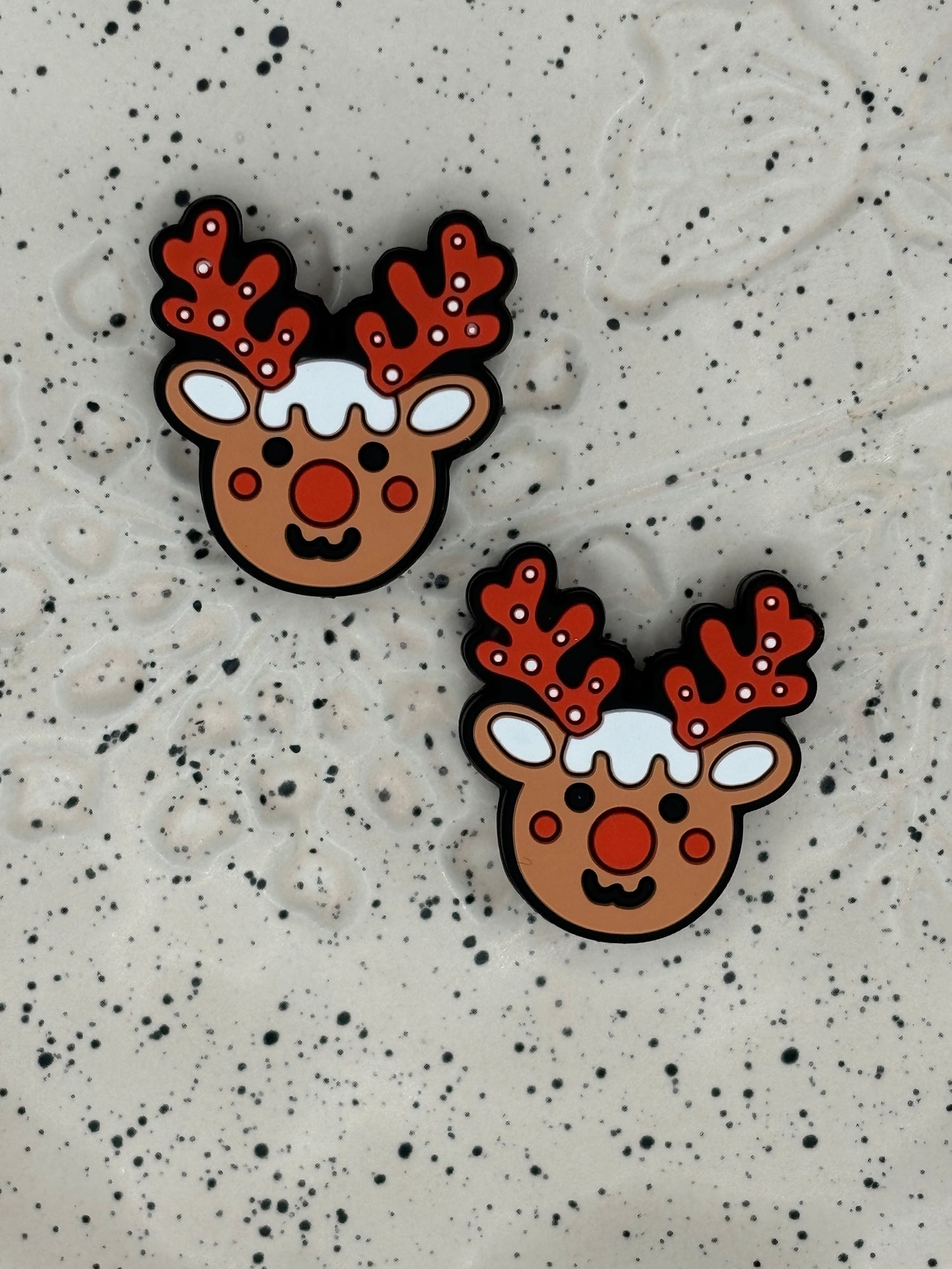 Christmas - Reindeer Silicone Focal