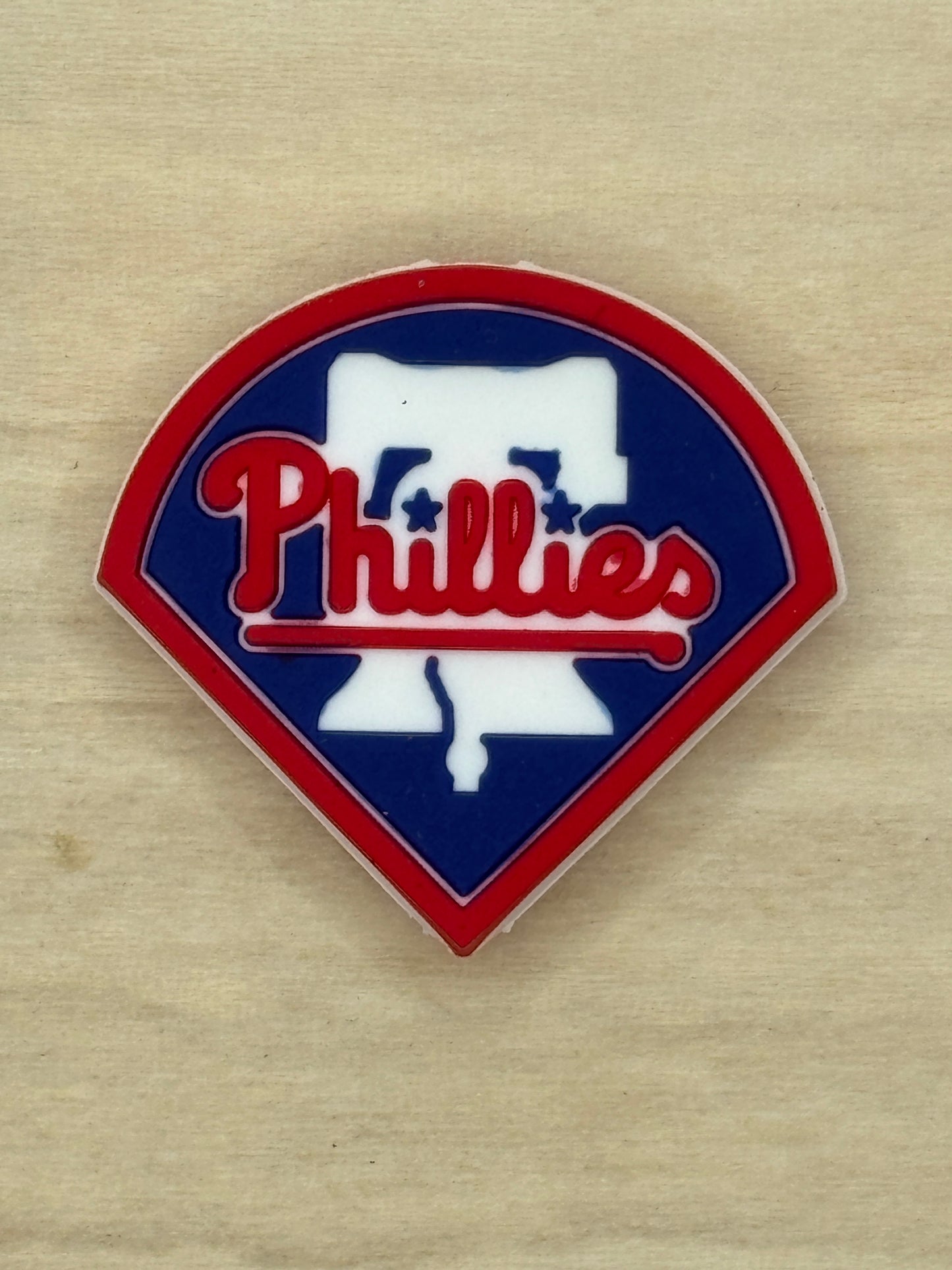 Baseball - Philadelphia Phillies PVC Focal - Bead Sister Collab