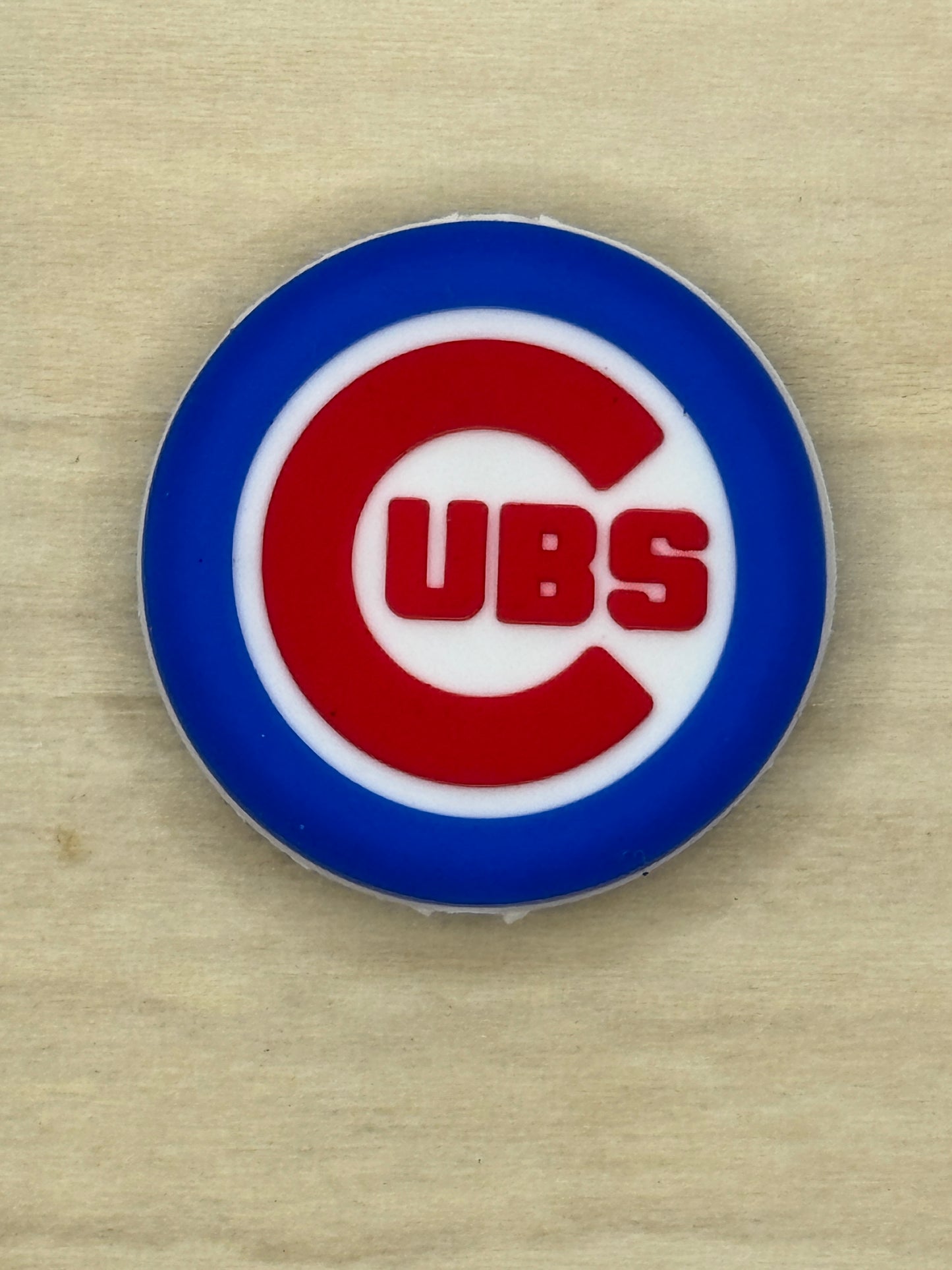 Baseball - Chicago Cubs PVC Focal - Bead Sister Collab - rdcreations