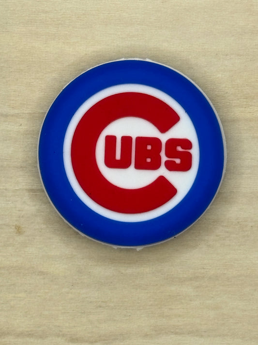 Baseball - Chicago Cubs PVC Focal - Bead Sister Collab - rdcreations