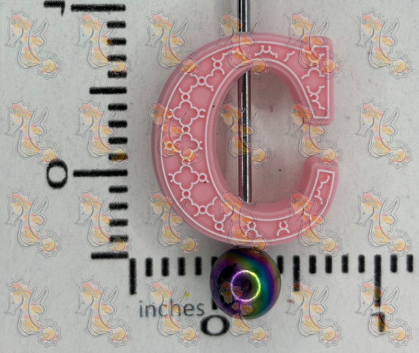 Alphabet C Silicone Focal Collection ~ Collab with RD Creations