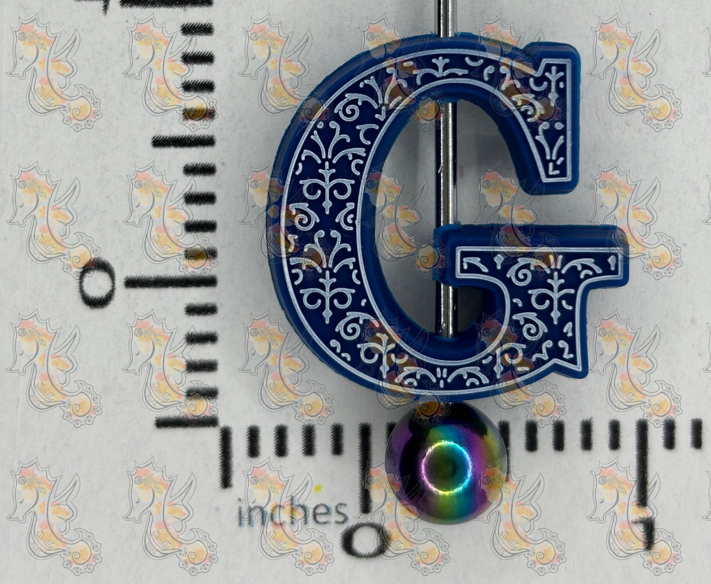 Alphabet G Silicone Focal Collection ~ Collab with RD Creations