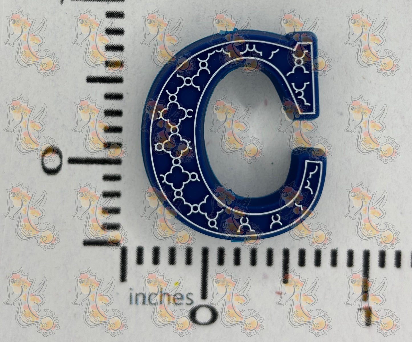 Alphabet C Silicone Focal Collection ~ Collab with RD Creations