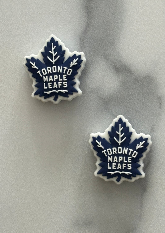 Hockey - Maple Leafs PVC Focal - Bead Sister Collab