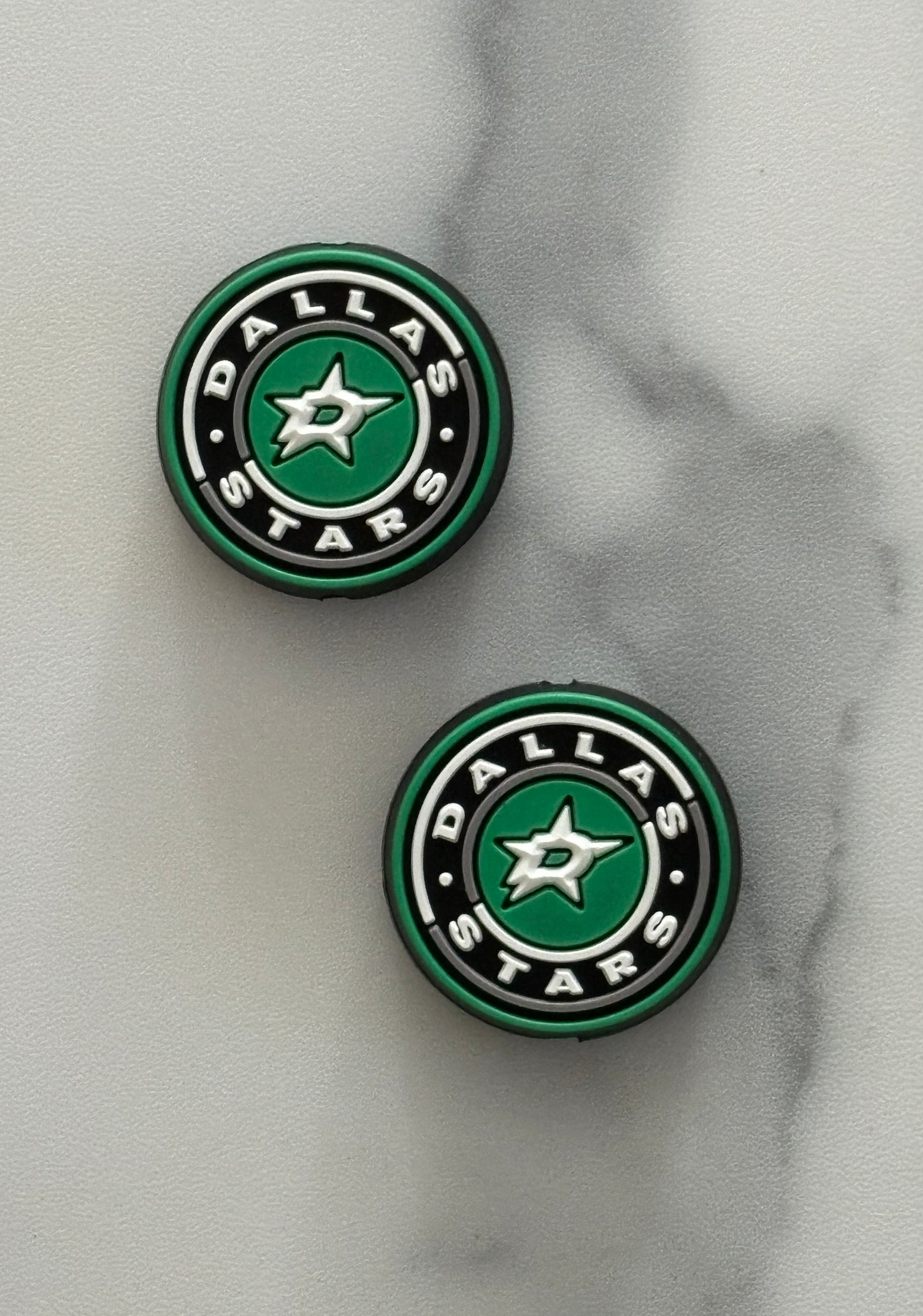 Hockey - Dallas Star Silicone Focal - Bead Sister Collab