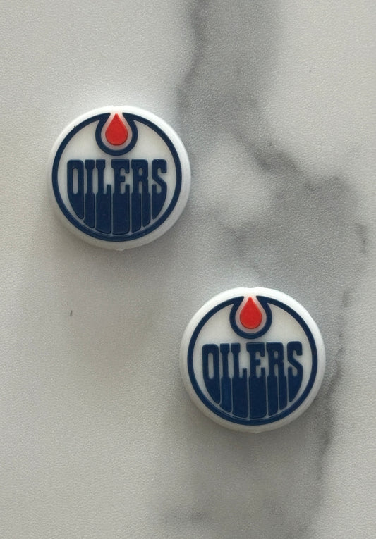 Hockey - Edmonton Oilers Silicone Focal - Bead Sister Collab