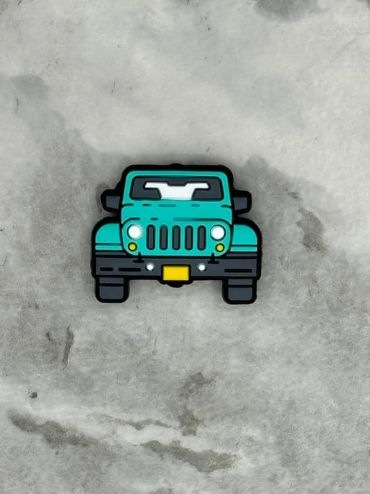 Vroom - Jeep Turquoise Silicone Focal