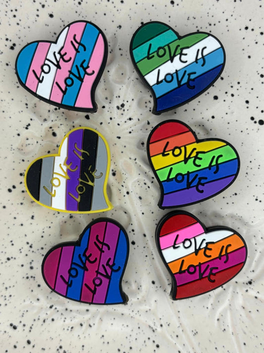 Awareness - Pride - Love is Love Silicone Focal OG