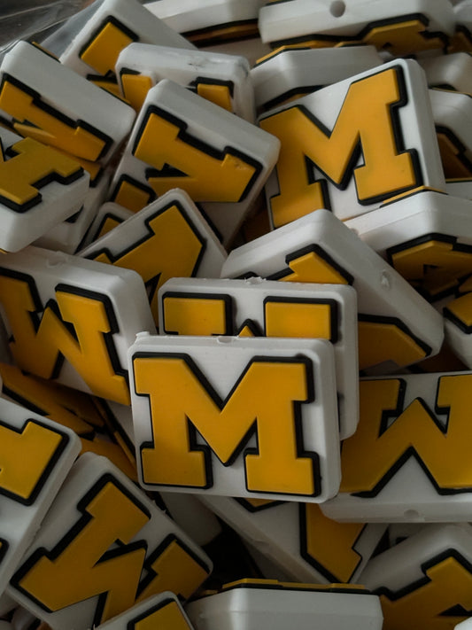 College - Michigan Wolverine PVC