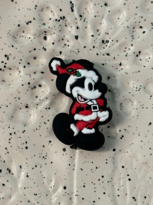 Christmas - Mickey Silicone Focal