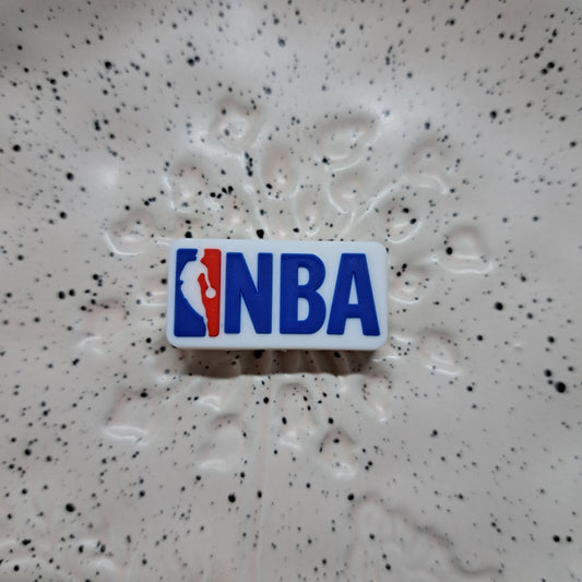 Basketball - NBA Logo Silicone Focal