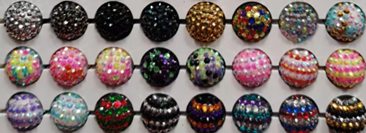 18mm Acrylic Rhinestone Bead - Clearance