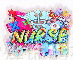 PRESALE Nurse Acrylic Flatback ETA 11/18/2024