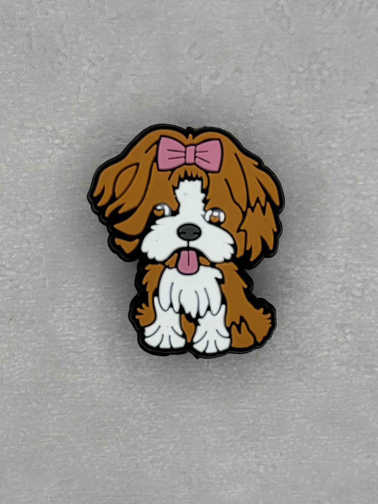 Animal - Dog - Shih Tzu Brown Girl Silicone Focal Exclusive