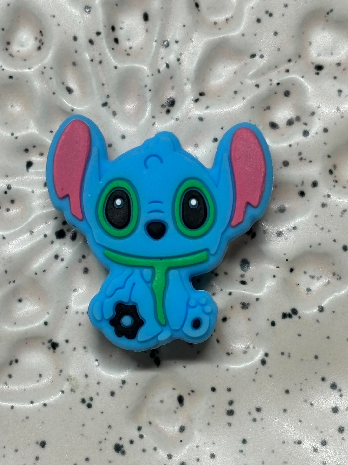 Disney - Stitch Green Scarf Silicone Focal