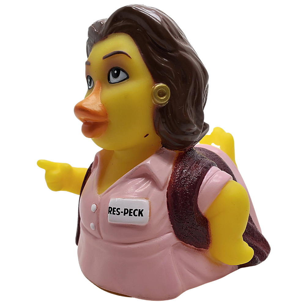 Queen of Soak – R-E-S- PECK Bath Toy Rubber Duck