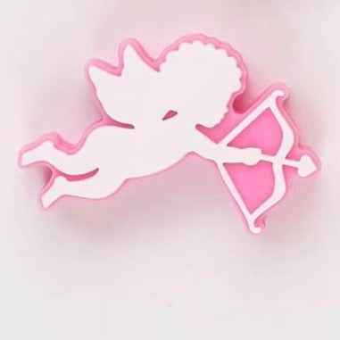 Valentine - Cupid Pink Silicone Focal