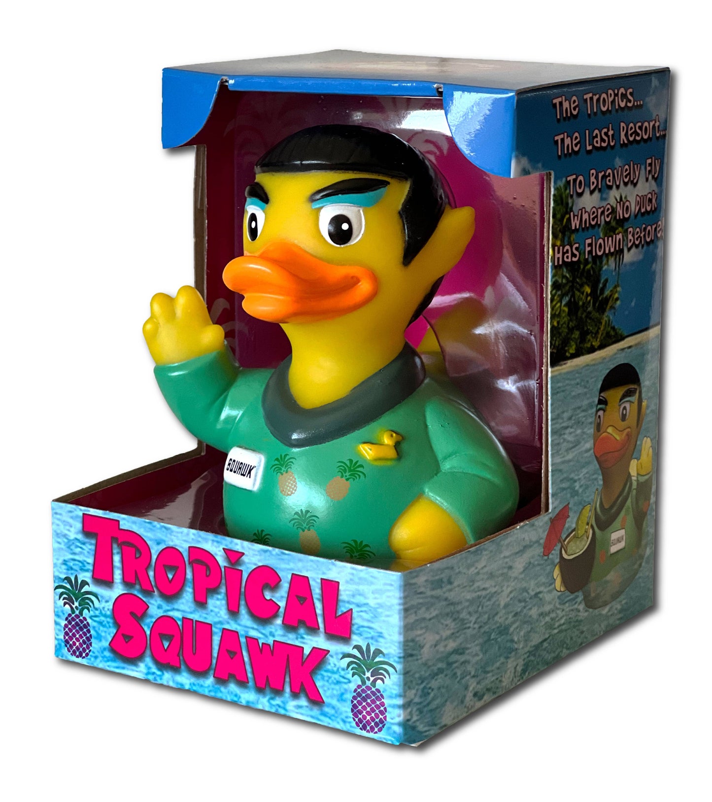 Tropical Squawk Limited Edition Rubber Duck