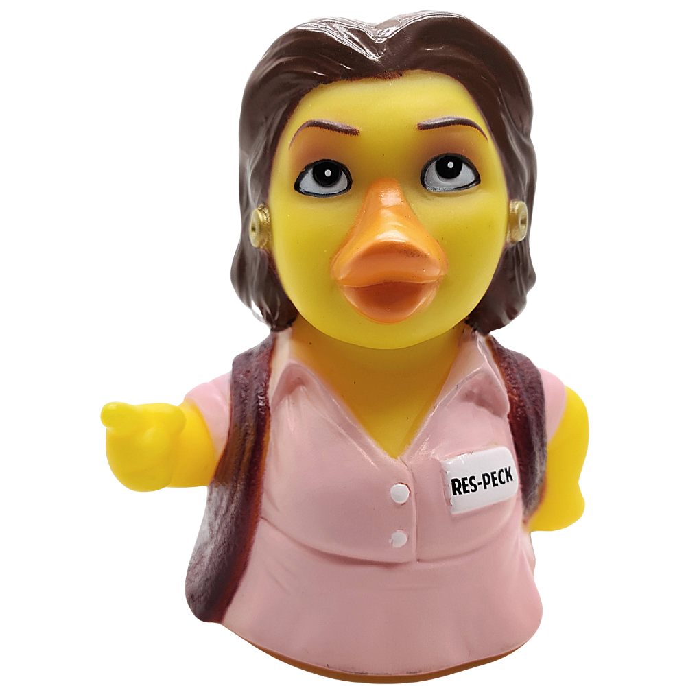 Queen of Soak – R-E-S- PECK Bath Toy Rubber Duck