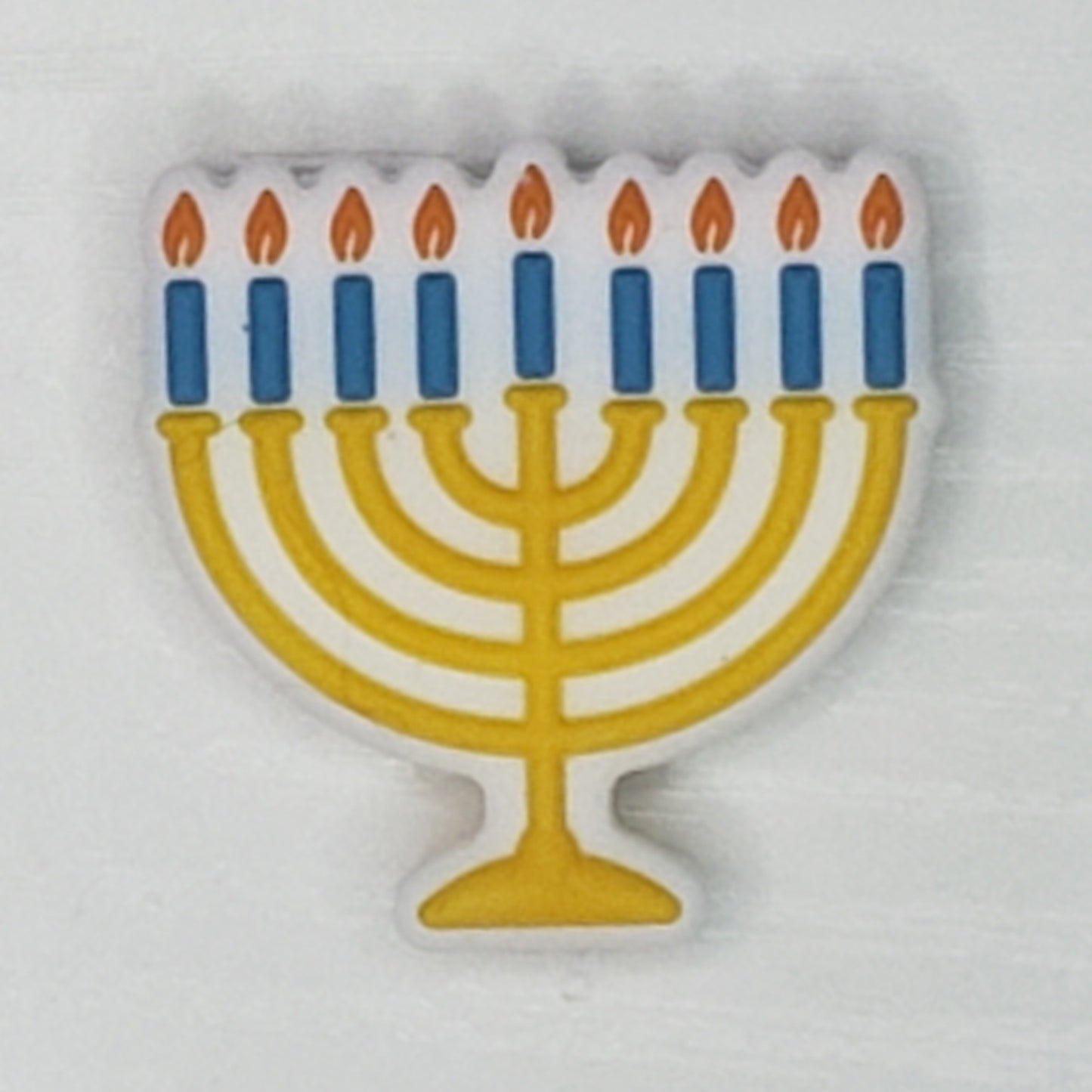 Christmas - Menorah Silicone Focal