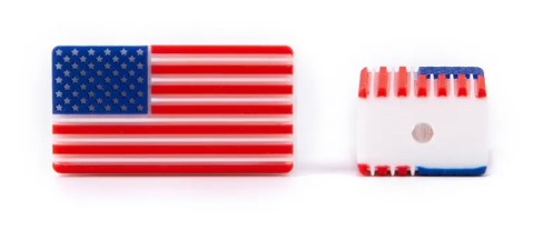 Misc - Country Flag Silicone Focal